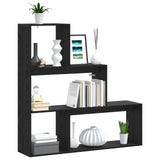 Room Divider Bookcase 123 x 29 x 123 cm Engineered Wood 8015687