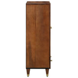 Highboard Brown 60 x 33 x 100 cm Solid Mango Wood 4018766
