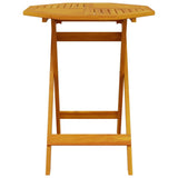 3 Piece Folding Bistro Set Solid Wood Acacia 3295253