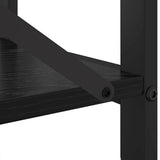 Bookshelf Black Oak 80 x 30 x 85 cm Engineered Wood 868425