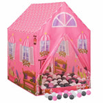 ZNTS Children Play Tent with 250 Balls Pink 69x94x104 cm 3107750