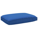 Cushion Set 3 pcs Royal Blue Oxford Fabric 3402136