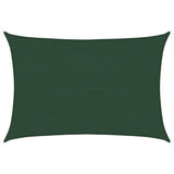 Sunshade Sail 160 g/m Dark Green 4x5 m HDPE 311463