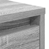 Coffee Table with Drawers Grey Sonoma 70.5x70x40 cm 3328413