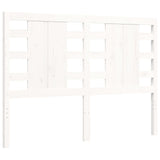 Bed Frame without Mattress White 120x200 cm Solid Wood Pine 3192812
