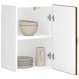Kitchen Wall Cabinet Kalmar Brown Oak Engineered Wood 853554