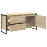 TV Cabinet Sonoma 100 x 36 x 49.5 cm Engineered Wood 886619