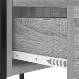 Bedside Cabinet Grey Sonoma 42 x 41 x 61 cm Engineered Wood 859486