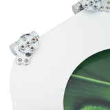 Soft-Close Toilet Seat 2 pcs Green Drop 44 x 38 cm MDF board 3414544