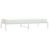 Metal Bed Frame without Mattress White 90x200cm 350906