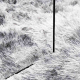 Shaggy Rug High Pile NAVARRA Silver Grey 120x170 cm Polyester 4102828