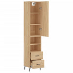 Highboard Sonoma Oak 34.5x34x180 cm Engineered Wood 3198932