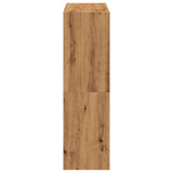 Bookcase Artisian Oak 102x32x108 cm Engineered Wood 3307845