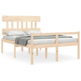 Senior Bed without Mattress 120x200 cm Solid Wood 3195411