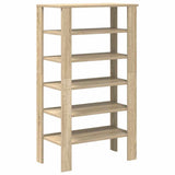 Shoe Rack Sonoma Oak 61x32x105 cm Engineered Wood 859862