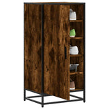 Shoe Rack Smoked Oak 48x38x97.5 cm Engineered Wood 849201