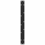 Coffee Table Legs U-Shaped 2 pcs Black 60x cm Steel 4013160