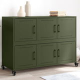 Sideboard Olive Green 100.5x39x72 cm Steel 846744
