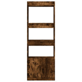 Highboard Smoked Oak 63x33x180 cm Engineered Wood 3309604