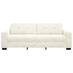ZNTS Sofa Velvet cream Velvet fabric Medium Durable Sofa 4105142