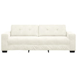 ZNTS Sofa Velvet cream Velvet fabric Medium Durable Sofa 4105142