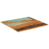 Square Table Top 70x70 cm 15-16 mm Solid Reclaimed Wood 286048