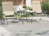 Area Rugs Square PALMERAS Green 200 x 200 cm Polyester 42022604