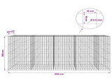 Gabion with 3.5 mm Wire and 10x10 cm Mesh 450x50x200 cm 3463347