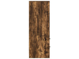 Highboard with Drawer Smoked Oak 45.5 x 34 x 127 cm 869366