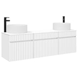 Bathroom Cabinet Set 3 pcs White 49 x 44.5 x 65.5 cm 3405777
