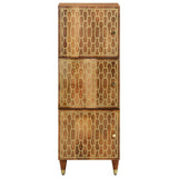 Highboard 40x33x110 cm Solid Wood Mango 358313