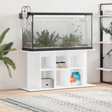 Aquarium Stand White 120x40x60 cm Engineered Wood 833591