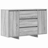 Sideboard Grey Sonoma 120 x 41 x 75 cm Engineered Wood 3333911
