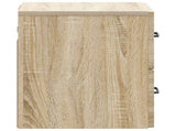 Wall-Mounted Bedside Cabinet Sonoma Oak 34.5 x 33 x 40 cm 899319