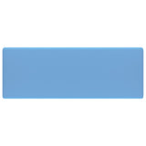 Luxury Basin Overflow Square Matt Light Blue 41x41 cm Ceramic 146945