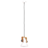Industrial Hanging Lamp 25 W White Round 19 cm E27 320540