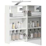 Bathroom Mirror Cabinet White 30 x 10.5 x 50 cm Engineered wood 889015