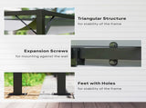 3 x 3 m Pergola, with Sliding Canopy - Grey T3398P314665