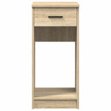 ZNTS Computer Tower Stand with Drawer Sonoma Oak 35x45x77 cm 858742
