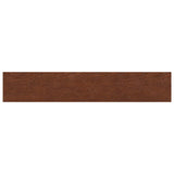 Window Sills 2 pcs Dark Brown 140 x 25 x 2 cm Solid Oak Wood 42050030
