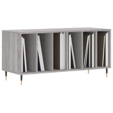 Record Cabinet Grey Sonoma 100x38x48 cm Engineered Wood 831746