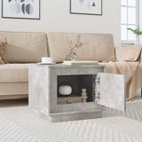 Coffee Table Concrete Grey 51x50x44 cm Engineered Wood 819872