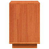 Bedside Cabinet 2 pcs Wax Brown 60 x 34 x 51 cm Engineered Wood 869895