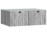 Wall-Mounted TV Cabinet Grey Sonoma 59.5 x 41 x 30 cm 898171