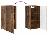 Wall-Mounted Cabinet Old Wood 33 x 34.5 x 90 cm Engineered Wood 898593