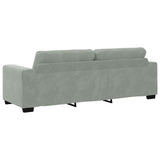 Sofa Set 3 pcs Grey Velvet 3324639