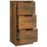 Sideboards 3 pcs Smoked Oak Engineered Wood 3115841