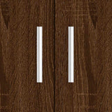 Aquarium Stand Brown Oak 81x36x73 cm Engineered Wood 833630