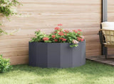 Planter Anthracite 90 x 45 x 50 cm Steel 883712