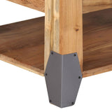 Coffee Table 110x52x45 cm Solid Acacia Wood 282751